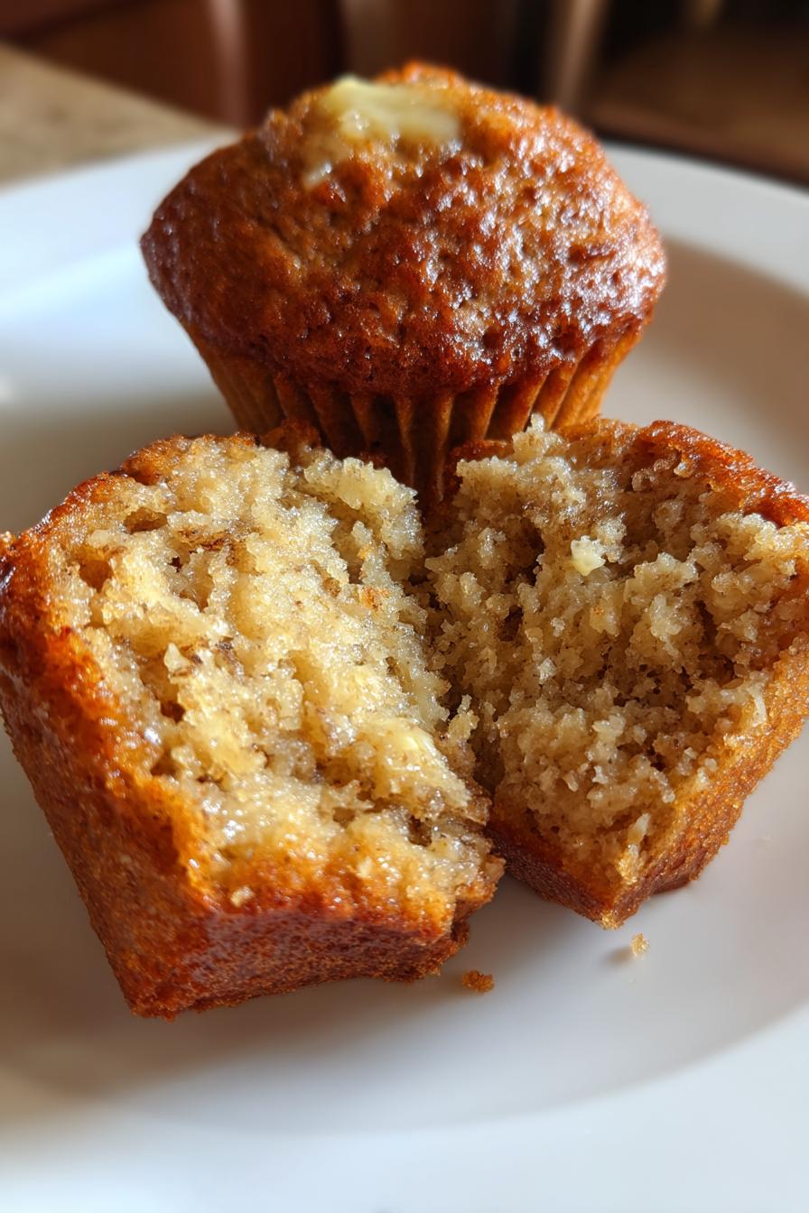 Banana bread muffin recipe - detail 2