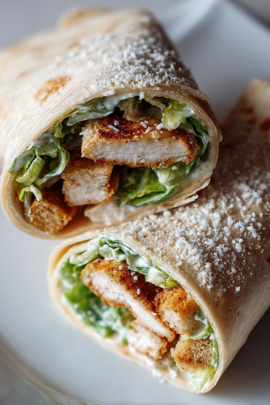 Chicken Caesar Wrap - detail 1