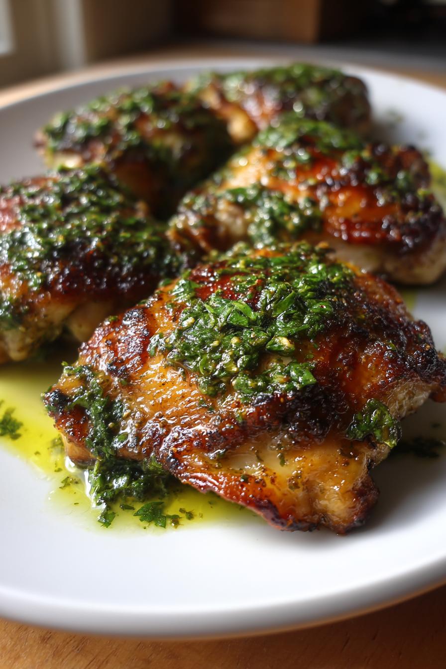 Chimichurri Chicken Thighs