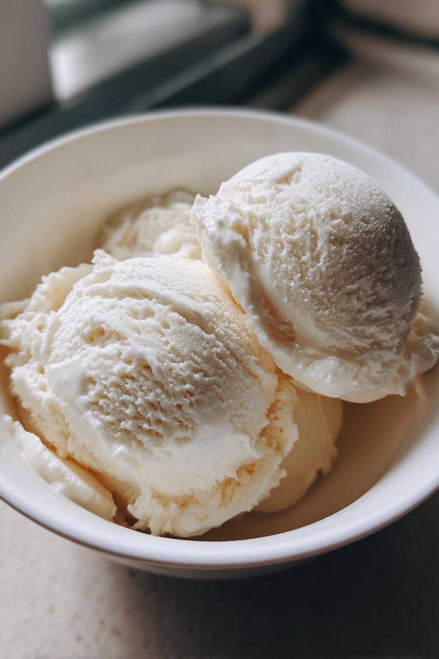 Coconut Milk Ice Cream - detail 2