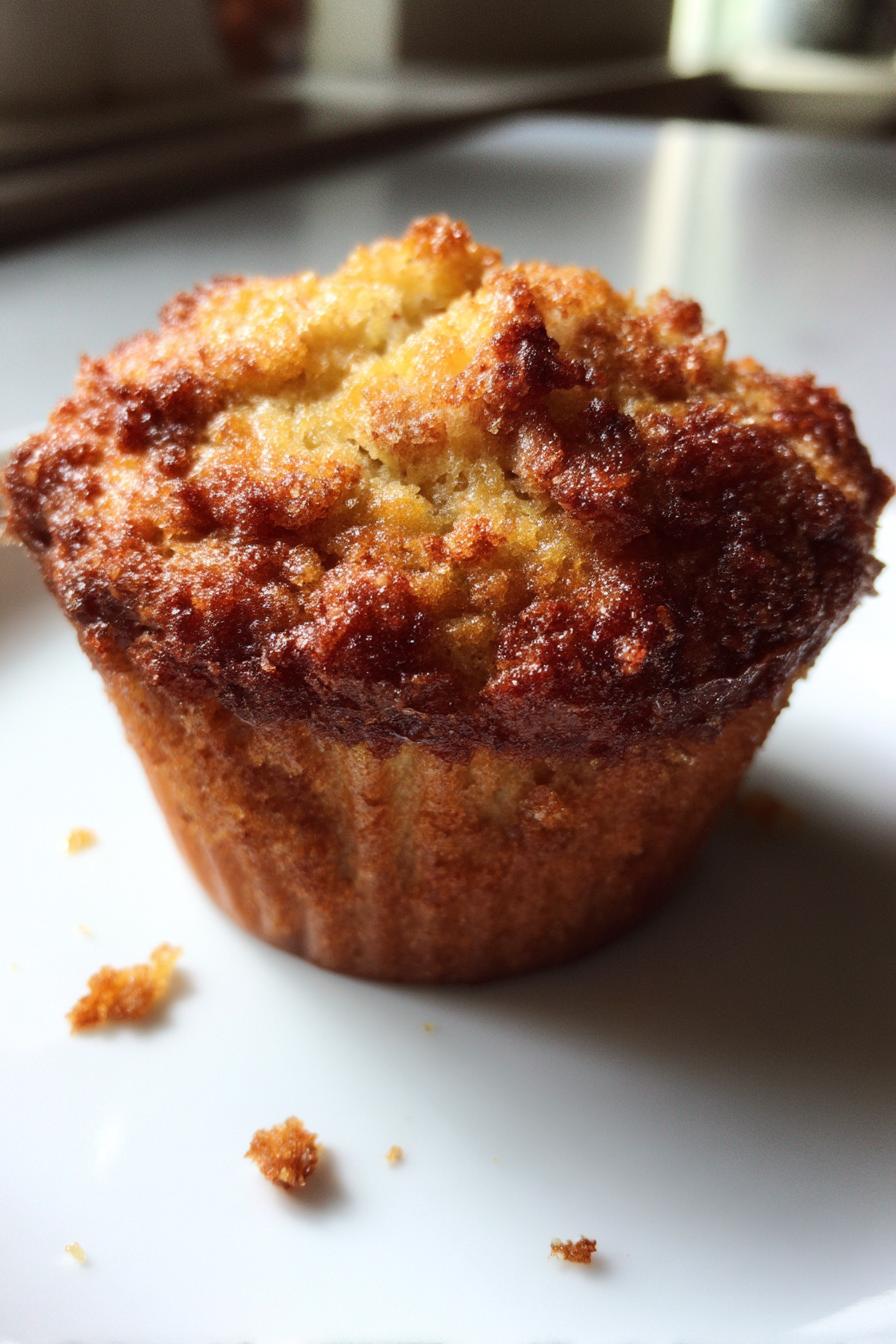 Rhubarb Muffins - detail 2