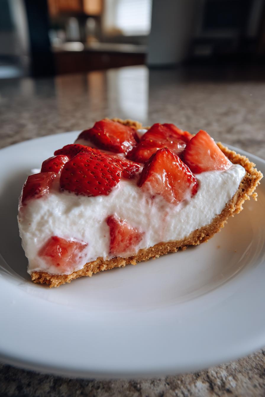 Strawberry Cool Whip Pie - detail 1