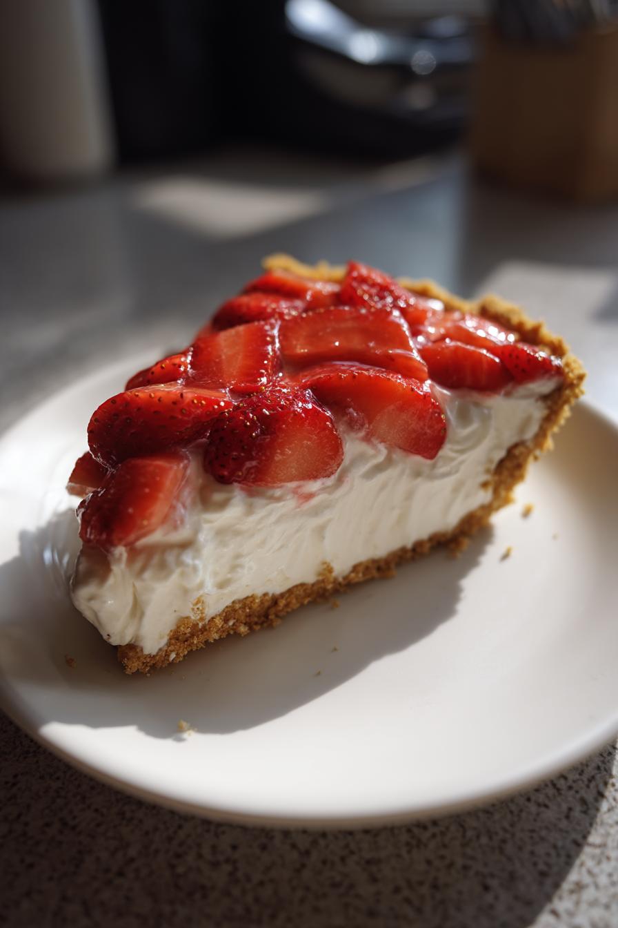 Strawberry Cool Whip Pie - detail 2