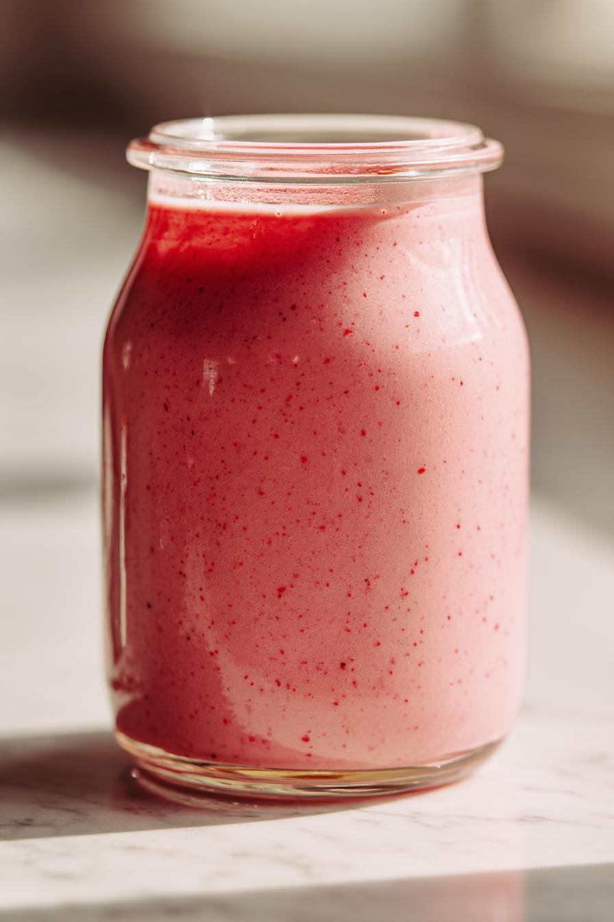 Strawberry vinaigrette - detail 1