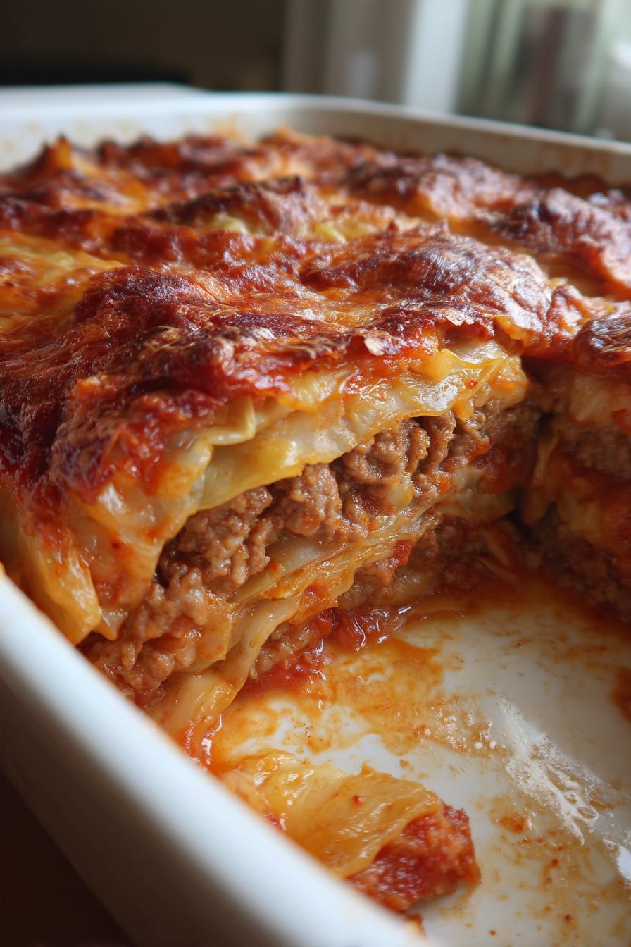 Stuffed Cabbage Roll Casserole