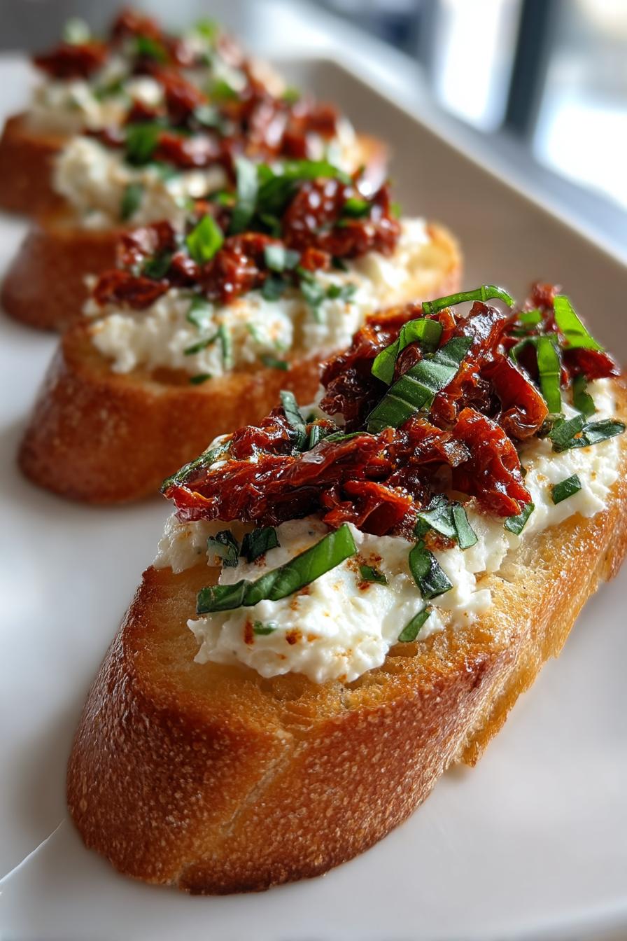 crostini appetizers - detail 3