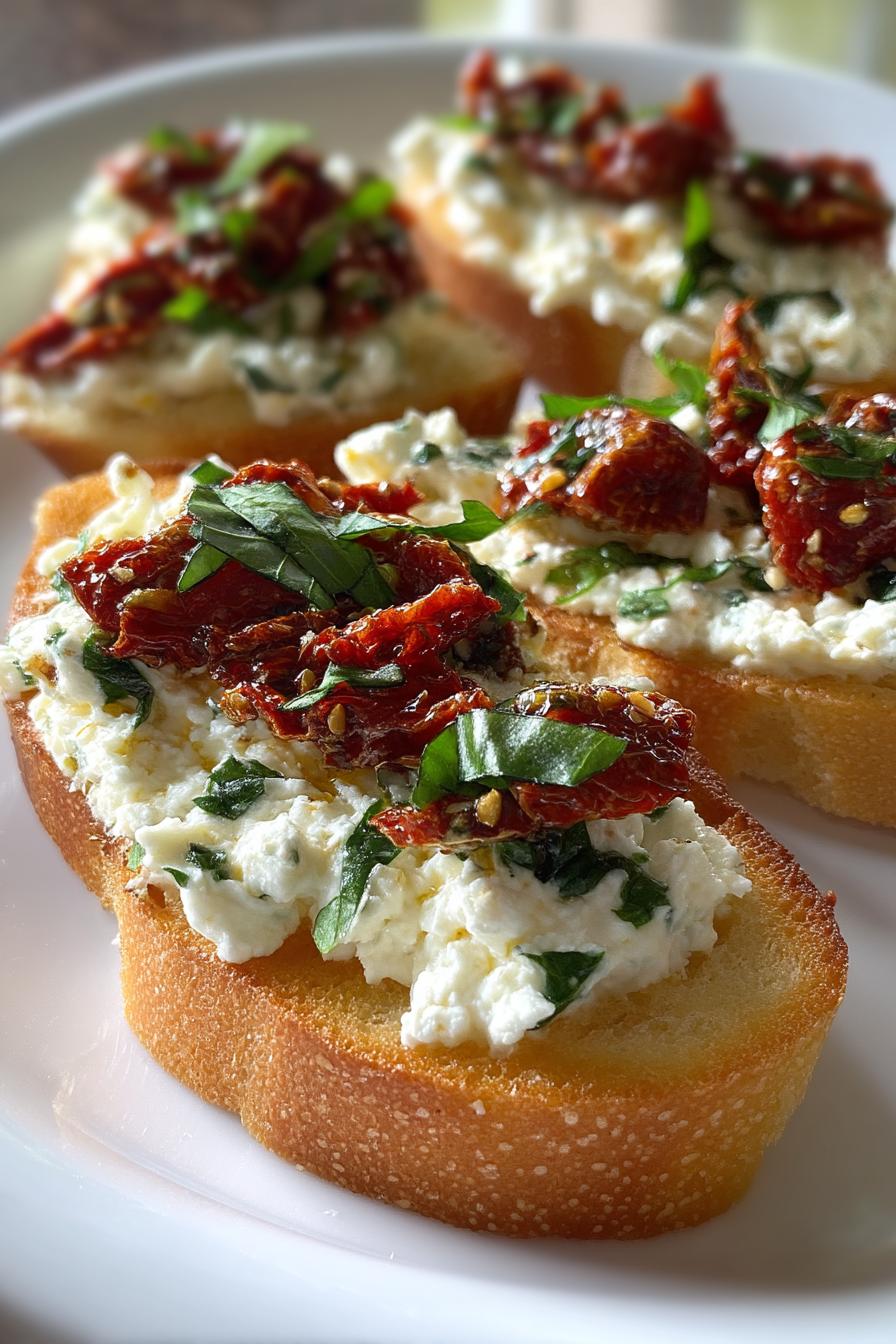 crostini appetizers - detail 4