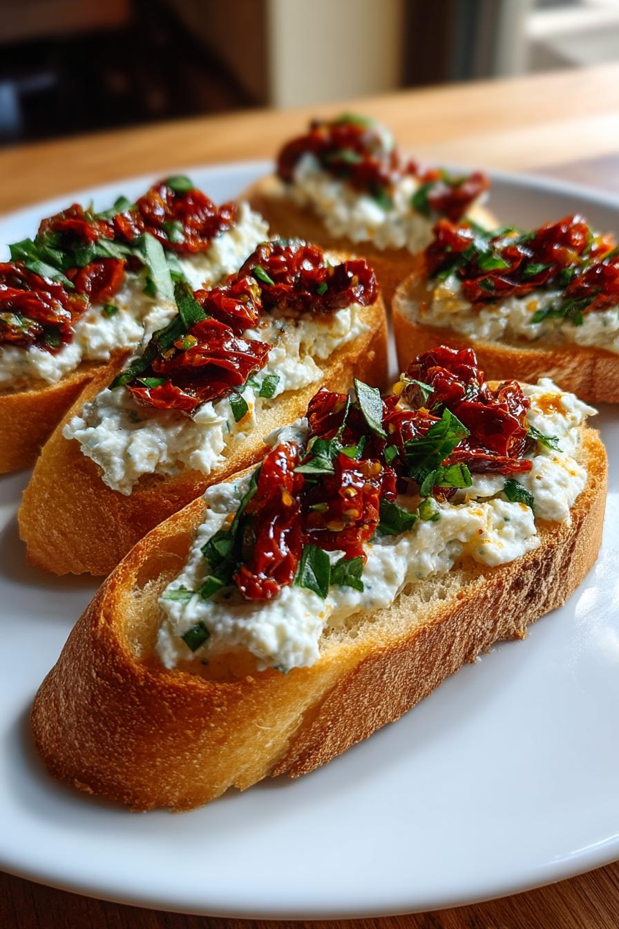 crostini appetizers
