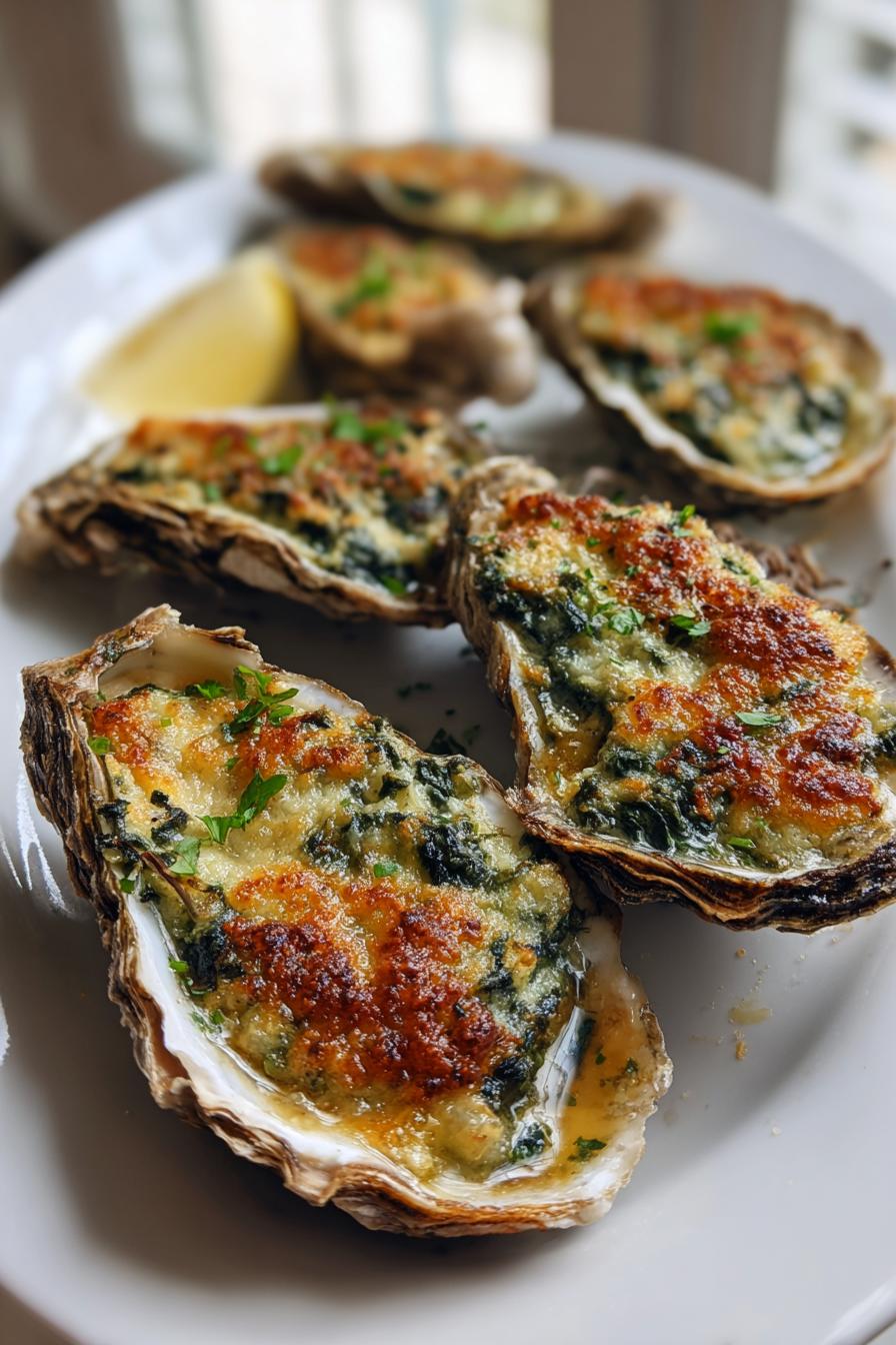 oysters rockefeller recipe - detail 2